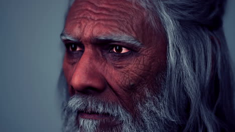 Porträt-Eines-Alten-Indischen-Mannes-Mit-Buschigem-Bart